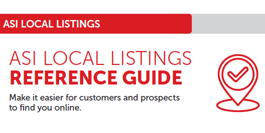 ASI Local Listings Reference Guide