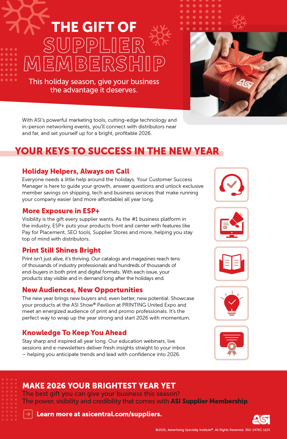 The Gift Of Supplier Membership